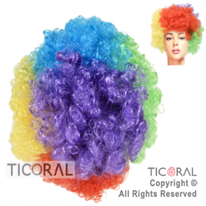 PELUCA AFRO ESPECIAL MULTUCOLOR HS7531 x 1